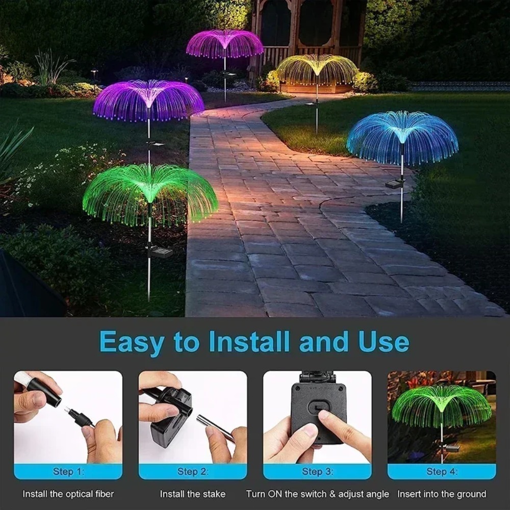 Outdoor Lighting Jellyfish - Садовые светильники в виде медуз на