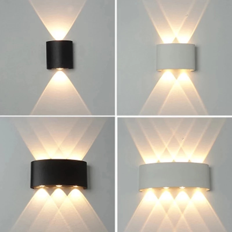Outdoor Lighting Up And Down - Светодиодный настенный светильник 2W 4W 6W