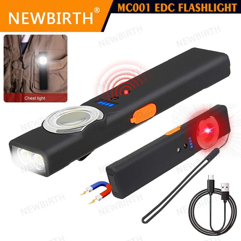 Outdoor Lighting With Sensor - Портативный сенсорный светодиодный фонарик с магнитом