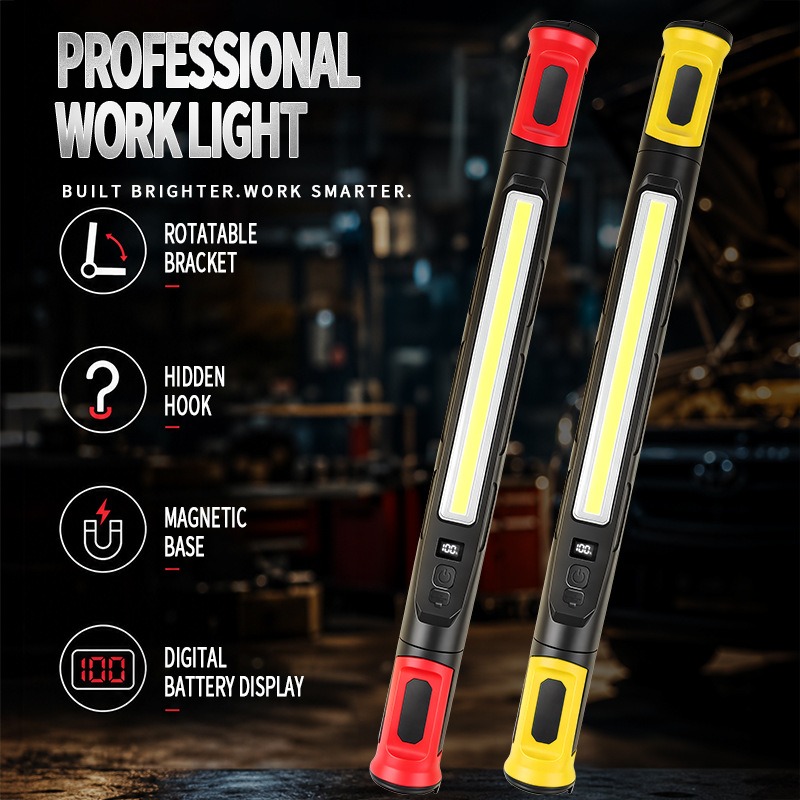 Outdoor Lighting Repair - Магнитный рабочий фонарь COB с креплением,