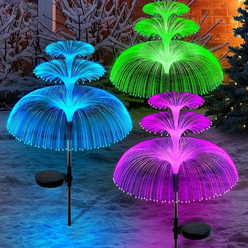 Outdoor Lighting Jellyfish - Солнечные светильники-медузы для улицы, водонепроницаемые, 3/5-слойные,