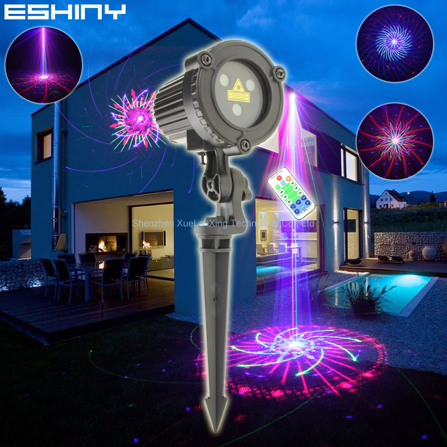 Outdoor Lighting Linear - Лазерный ландшафт ESHINY RGB, проектор с