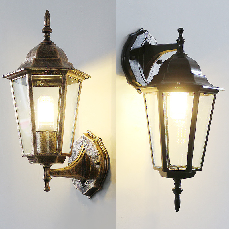 Outdoor Lighting Up And Down - Европейский стиль Ретро светодиодный настенный светильник