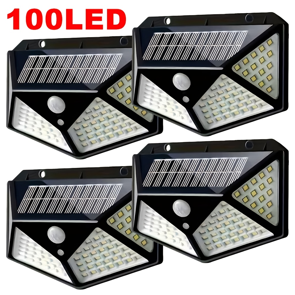 Outdoor Lighting Linear - 100-светодиодный уличный солнечный светильник для сада,