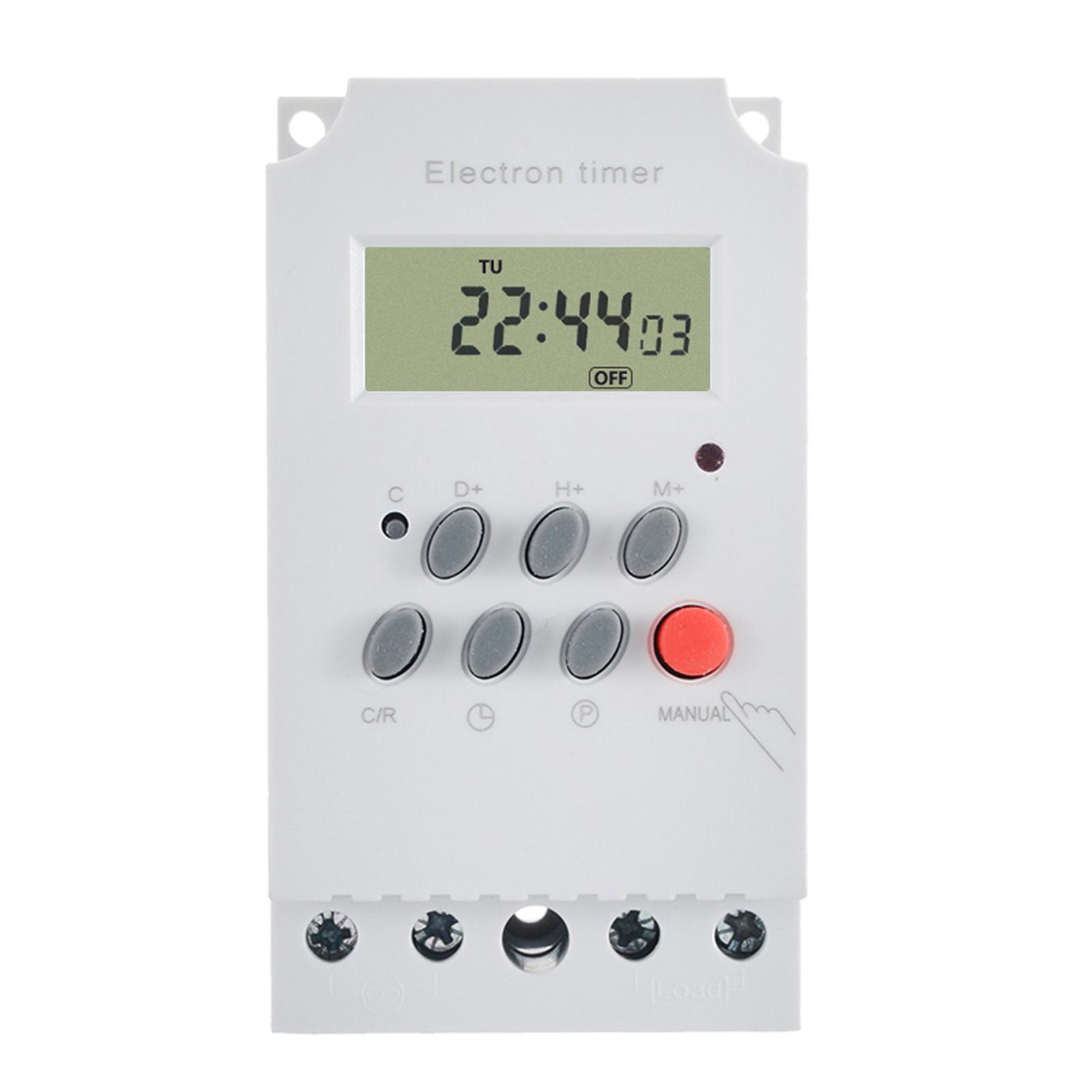 Outdoor Lighting Timer Switch - AC 220V 25A цифровой программируемый таймер