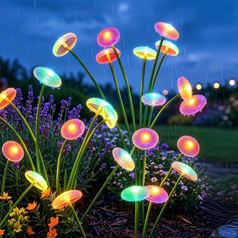 Outdoor Lighting Jellyfish - Светодиодные солнечные светильники-медузы, водонепроницаемые, для улицы,