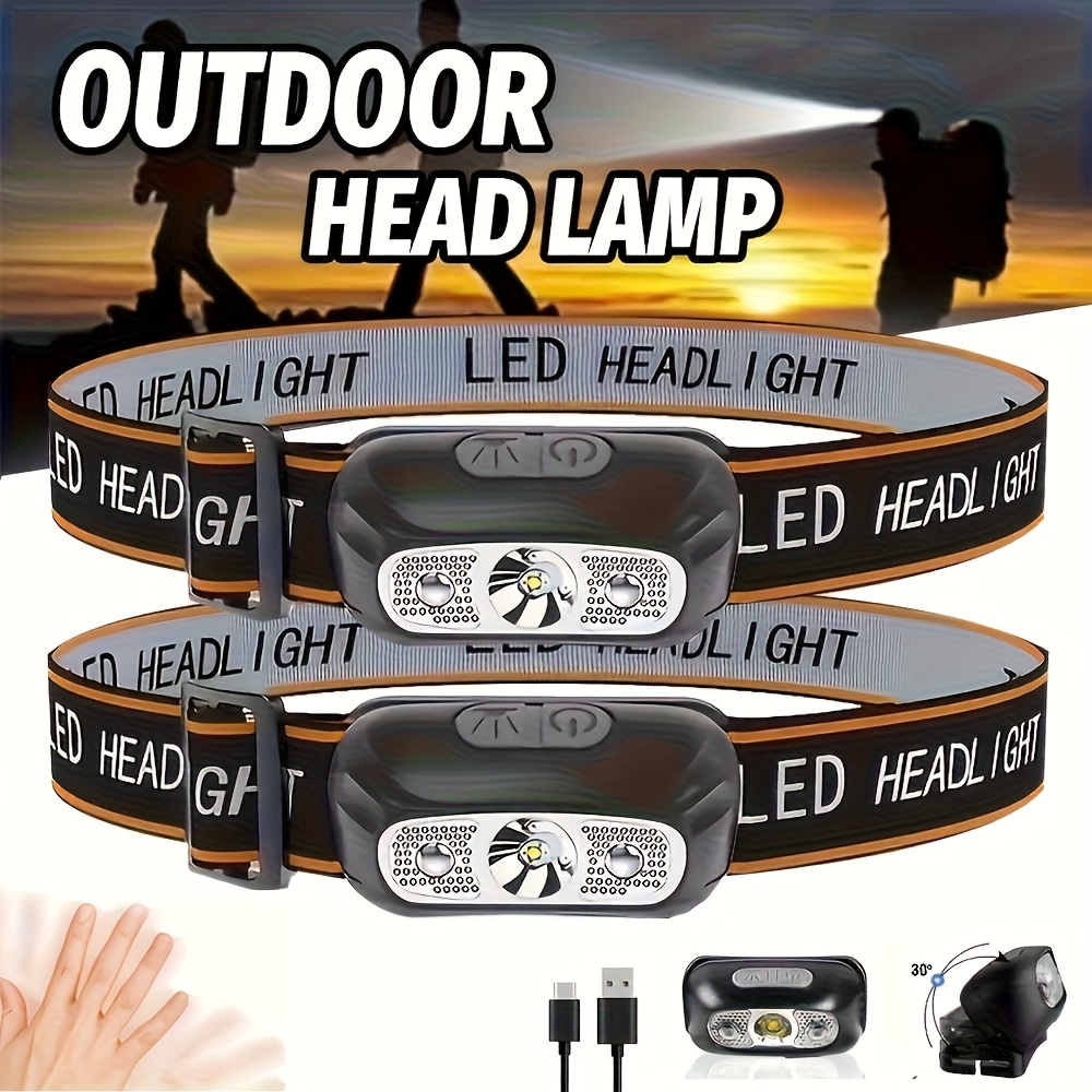 Outdoor Lighting Repair - Налобный фонарь сильного света, портативный светодиодный