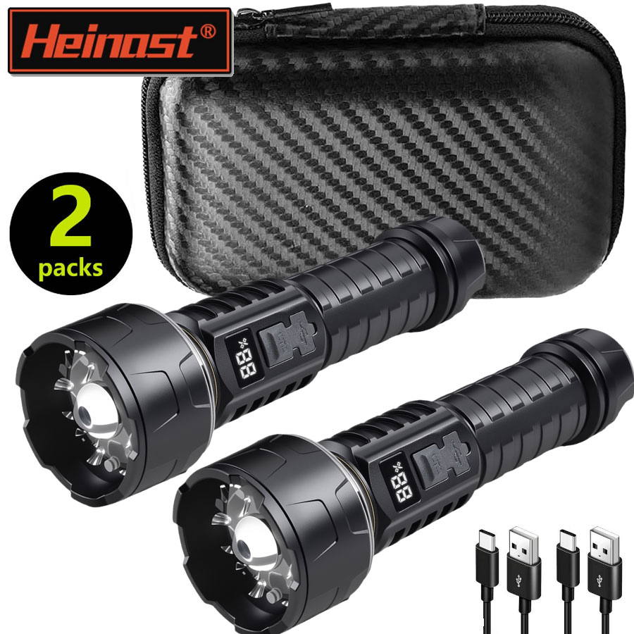 Outdoor Lighting Battery Powered - 1/2 шт./компл. мощные светодиодные фонарики, аварийные