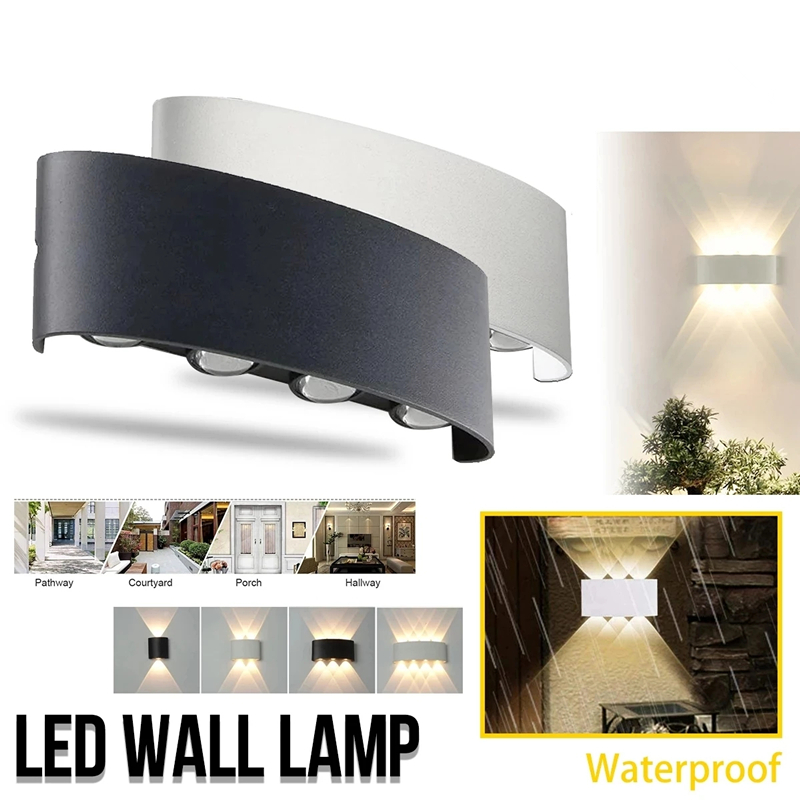Outdoor Lighting Linear - Современная светодиодная настенная лампа, уличный светильник