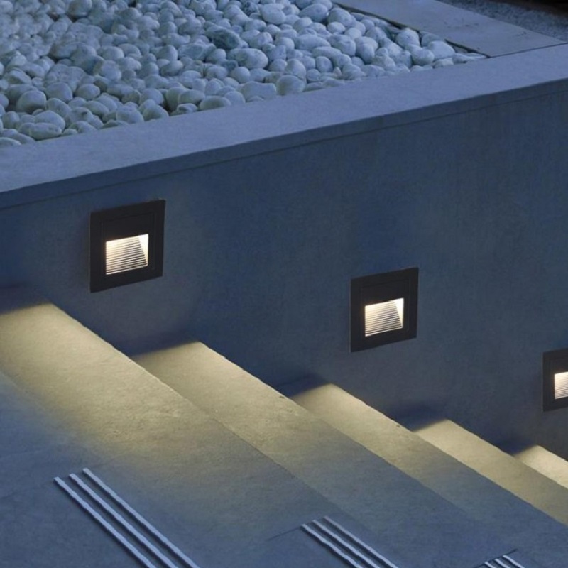 Outdoor Lighting Up And Down - Светодиодный светильник для ступеней 15 LED,