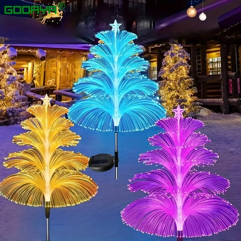 Outdoor Lighting Jellyfish - Светодиодные уличные солнечные садовые гирлянды, 7