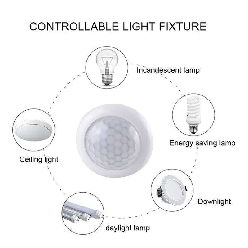 AC110-240V автоматический сенс – обзор и цена Outdoor Lighting Timer Switch