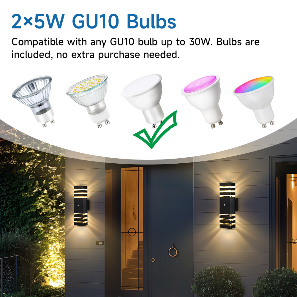 Наружный настенный светильник  – обзор и цена Outdoor Lighting Up And Down