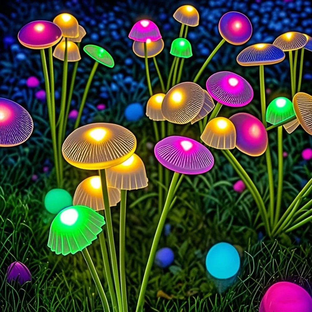 Двухрежимные светодиодные солн – обзор и цена Outdoor Lighting Jellyfish