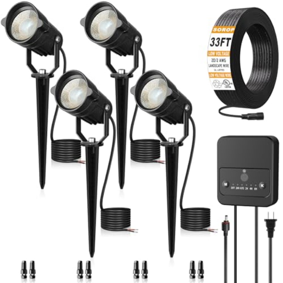 Комплект ландшафтного освещени – обзор и цена Outdoor Lighting Kits Low Voltage