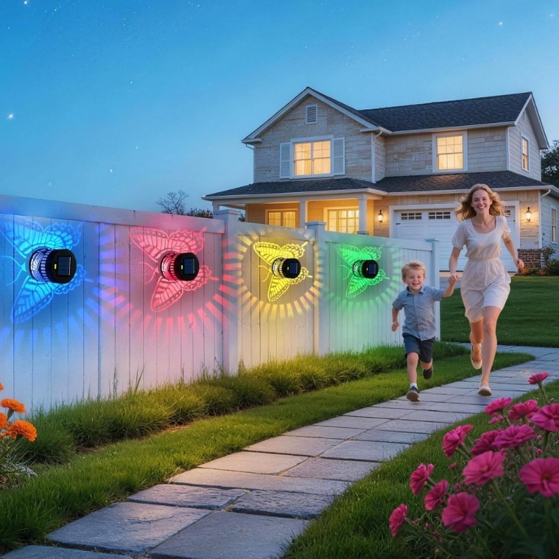 Декоративные солнечные светиль – обзор и цена Outdoor Lighting For Fence