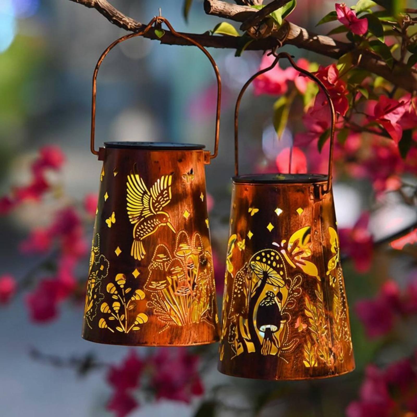 Уличный светильник с цветочным – обзор и цена Outdoor Lighting Battery Powered