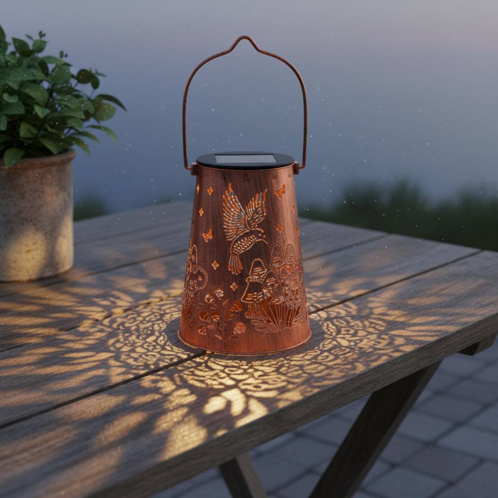 Уличный светильник с цветочным – обзор и цена Outdoor Lighting Battery Powered