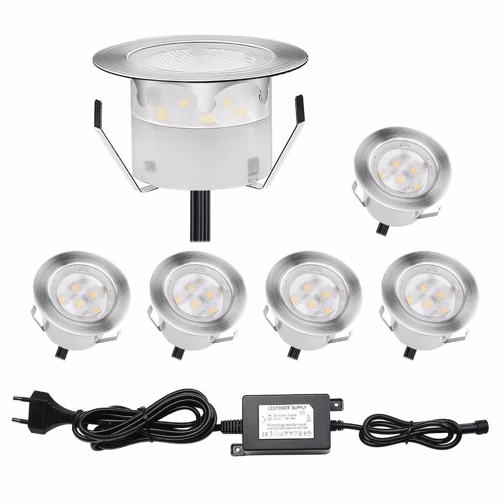 QACA Комплект из 6 Светодиодны – обзор и цена Outdoor Lighting Kits Low Voltage