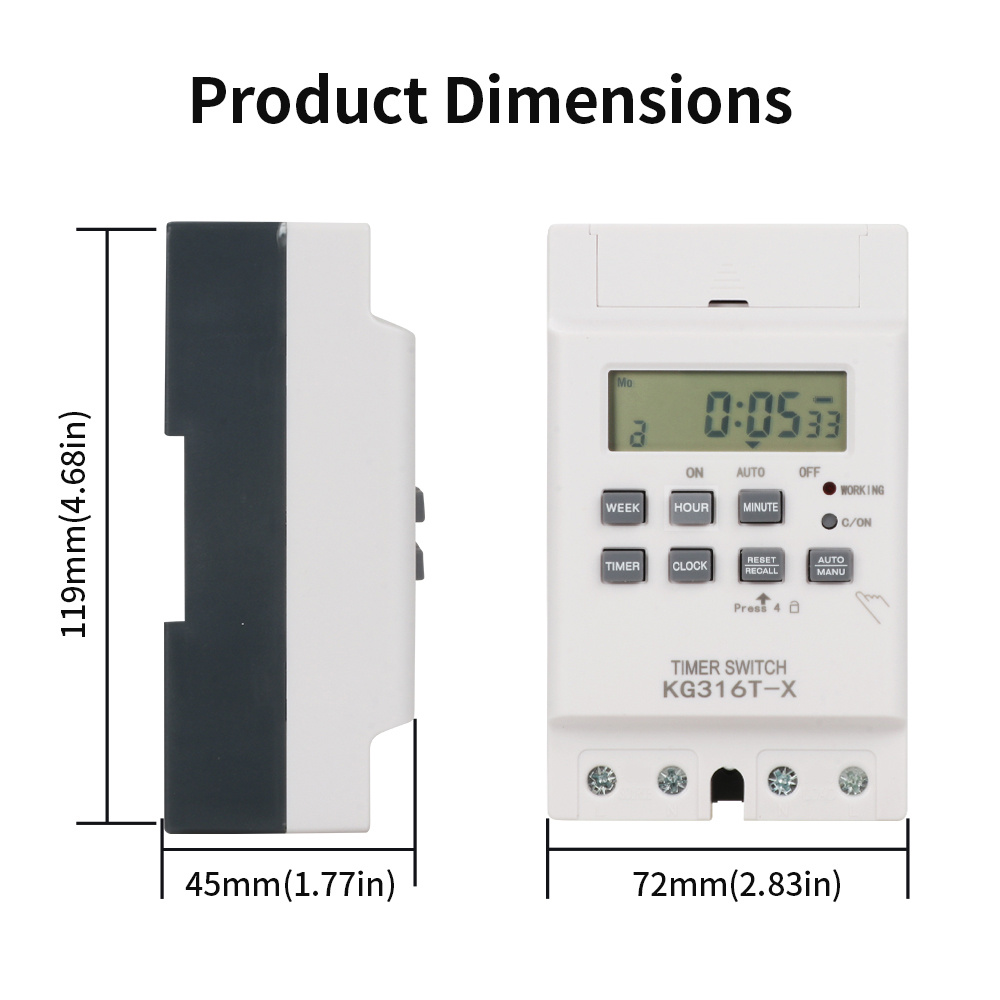 Переключатель контроля времени – обзор и цена Outdoor Lighting Timer Switch