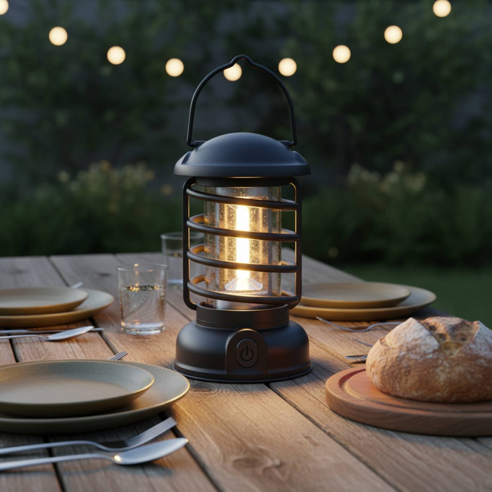 Ретро-фонарь для кемпинга с дв – обзор и цена Outdoor Lighting Battery Powered