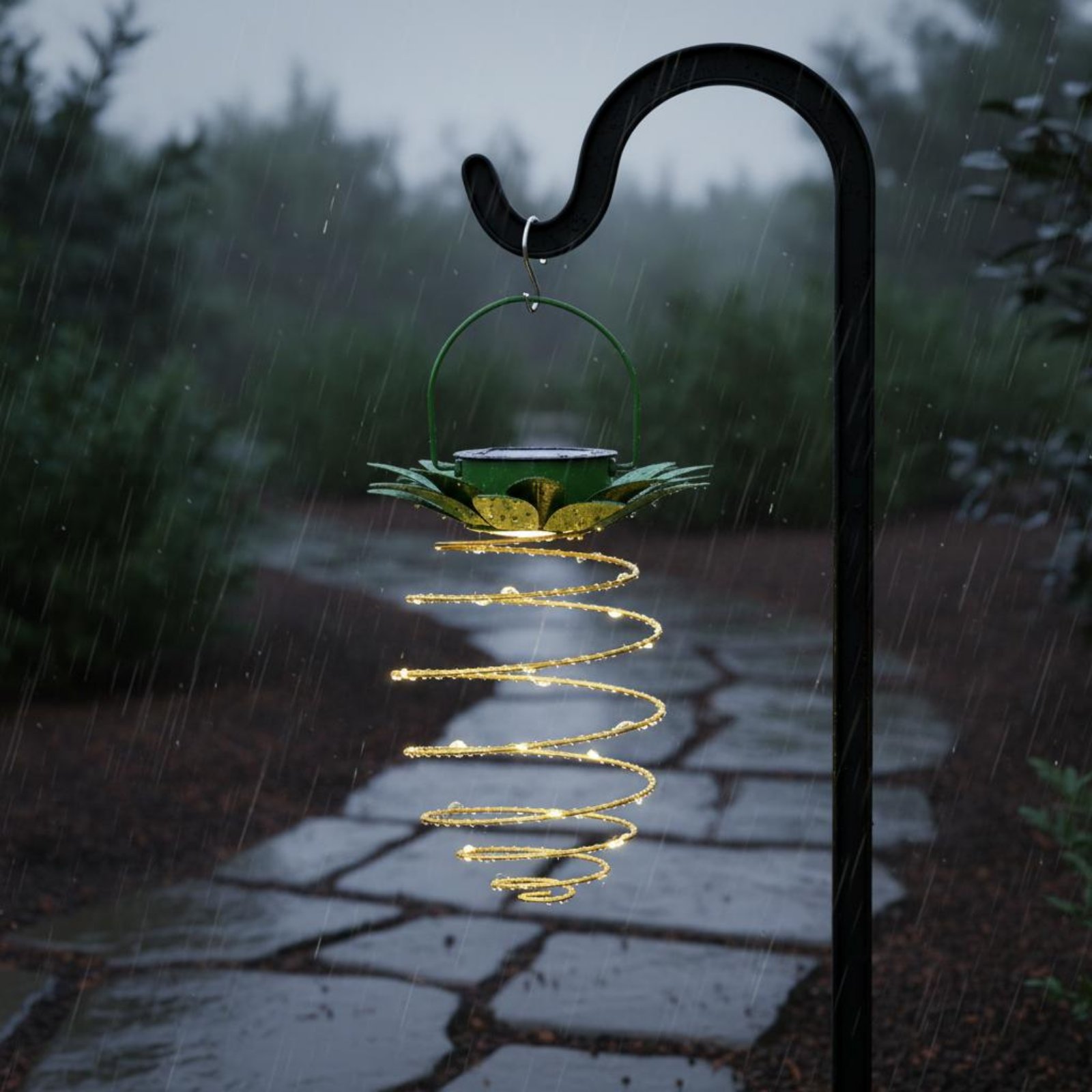 2 штуки солнечных ламп в форме – обзор и цена Outdoor Lighting Battery Powered