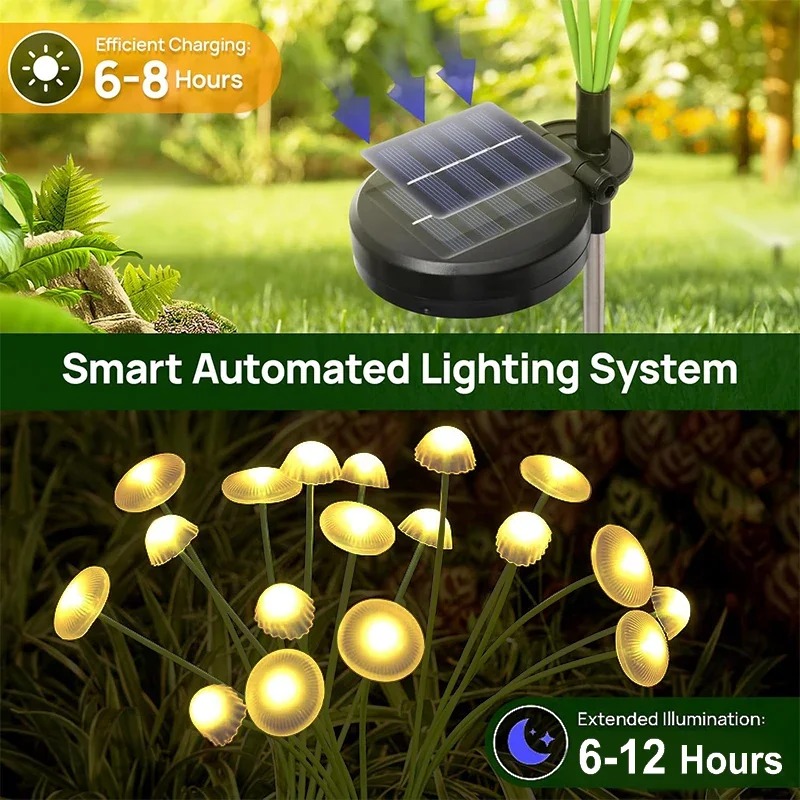 Солнечные медузы, уличный пати – обзор и цена Outdoor Lighting Jellyfish