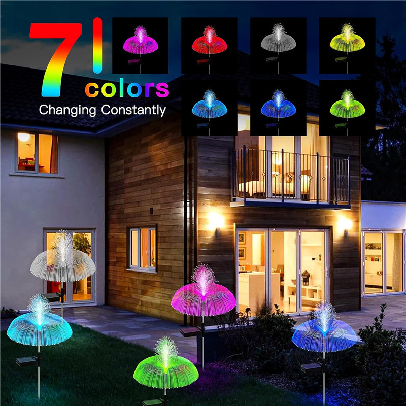 Фонари для сада с солнечной ба – обзор и цена Outdoor Lighting Jellyfish