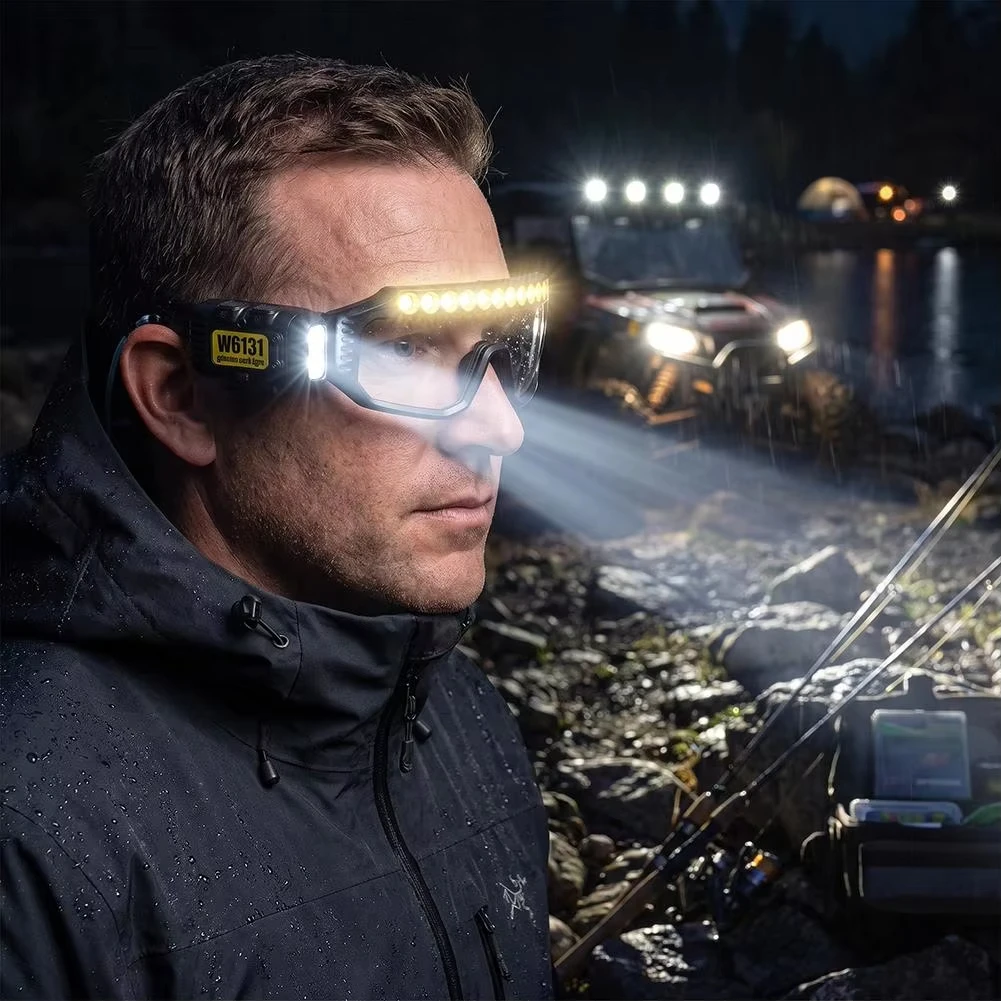 Новые очки-фонари с высокой мо – обзор и цена Outdoor Lighting Battery Powered