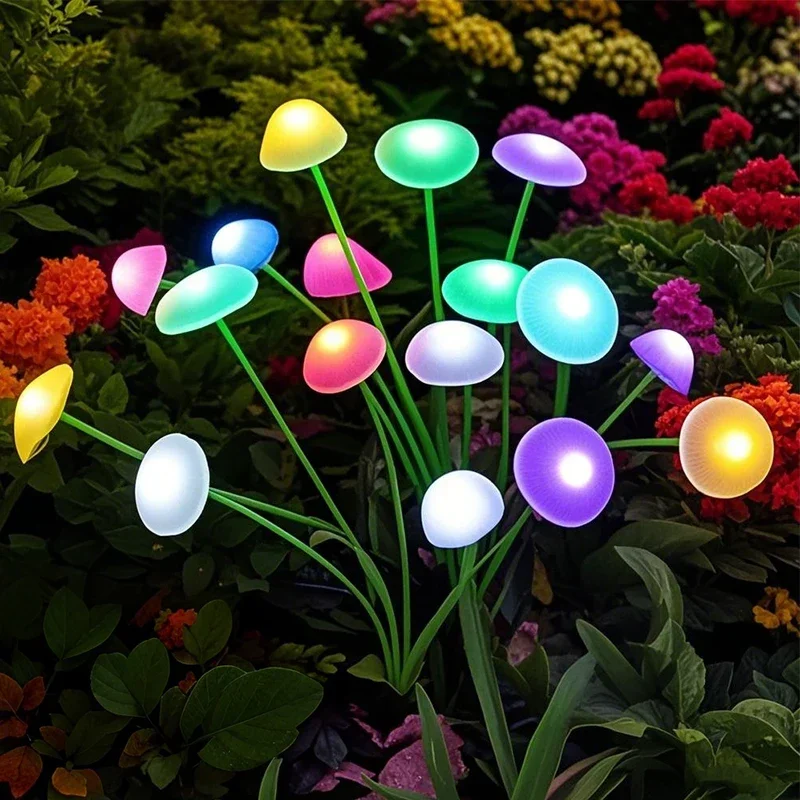 Солнечные светодиодные светиль – обзор и цена Outdoor Lighting Jellyfish