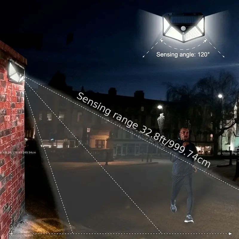 100-светодиодный уличный солне – обзор и цена Outdoor Lighting Linear