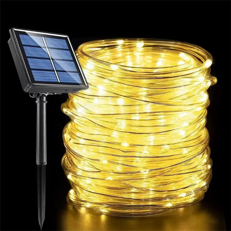Светодиодная солнечная гирлянд – обзор и цена Outdoor Lighting For Fence