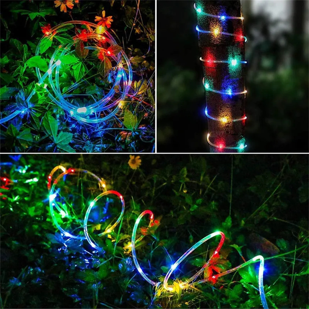 Светодиодная солнечная гирлянд – обзор и цена Outdoor Lighting For Fence