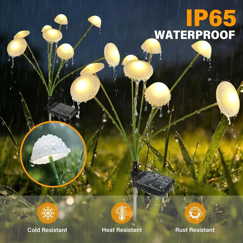 Солнечные садовые светильники  – обзор и цена Outdoor Lighting Jellyfish