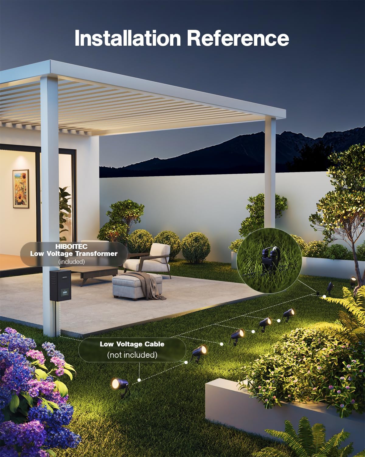 Комплект ландшафтного освещени – обзор и цена Outdoor Lighting Kits Low Voltage