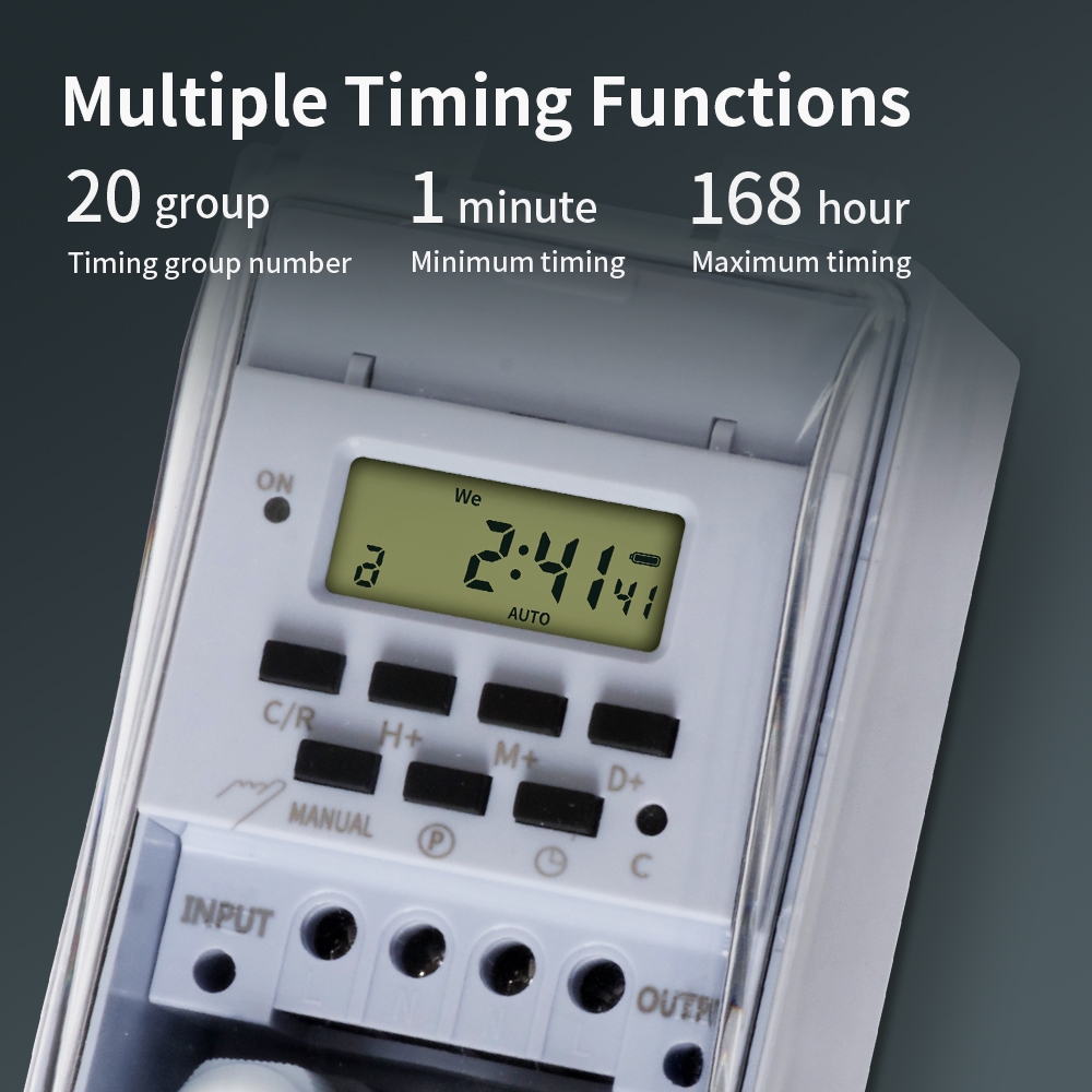 Таймер TNCE 30А, водонепроница – обзор и цена Outdoor Lighting Timer Switch