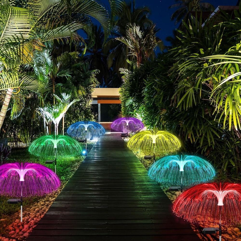 Солнечный светильник-медуза 1/ – обзор и цена Outdoor Lighting Jellyfish