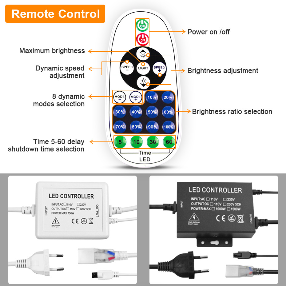 Светодиодная неоновая лента 22 – обзор и цена Outdoor Lighting Timer Switch