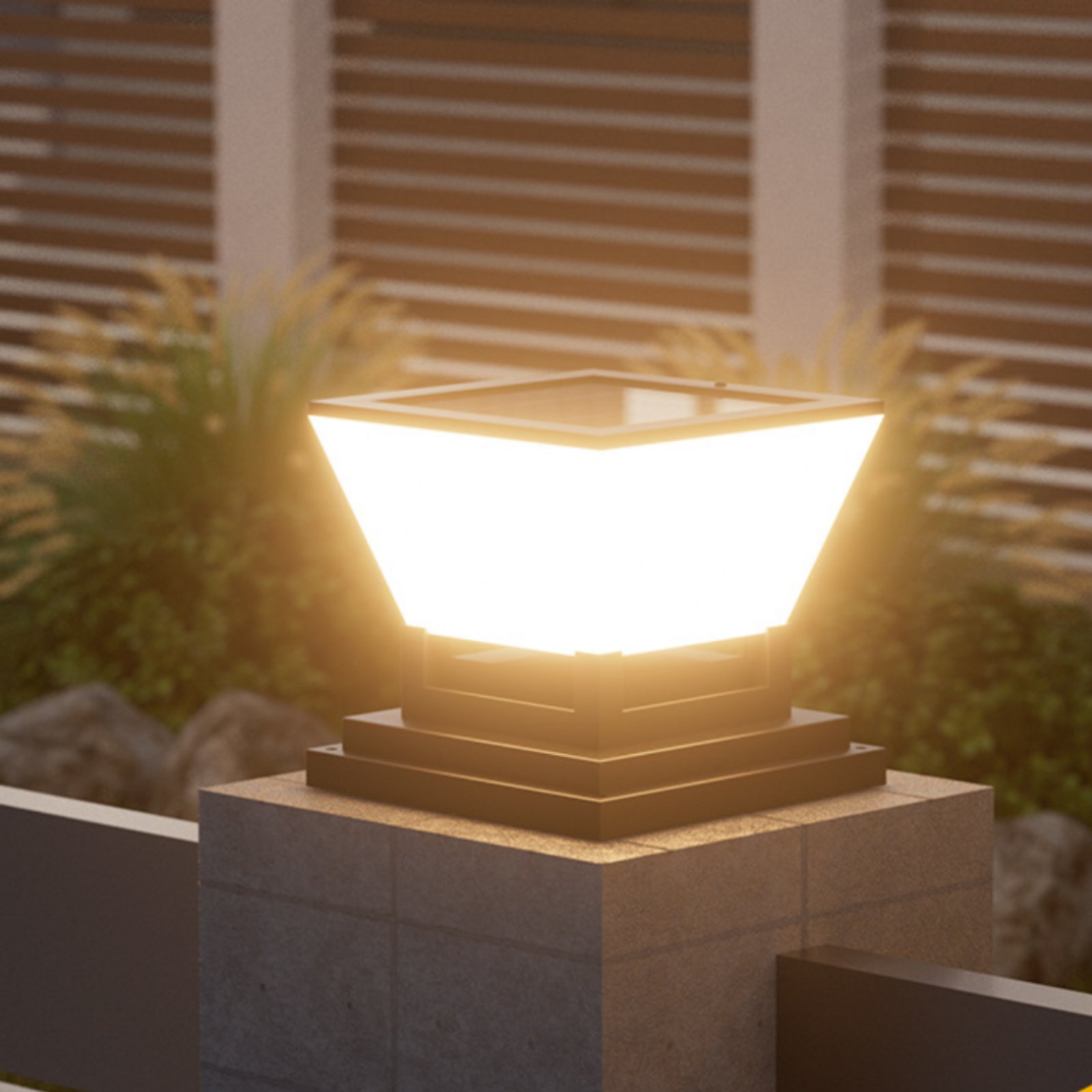 Солнечный светильник для столб – обзор и цена Outdoor Lighting For Fence